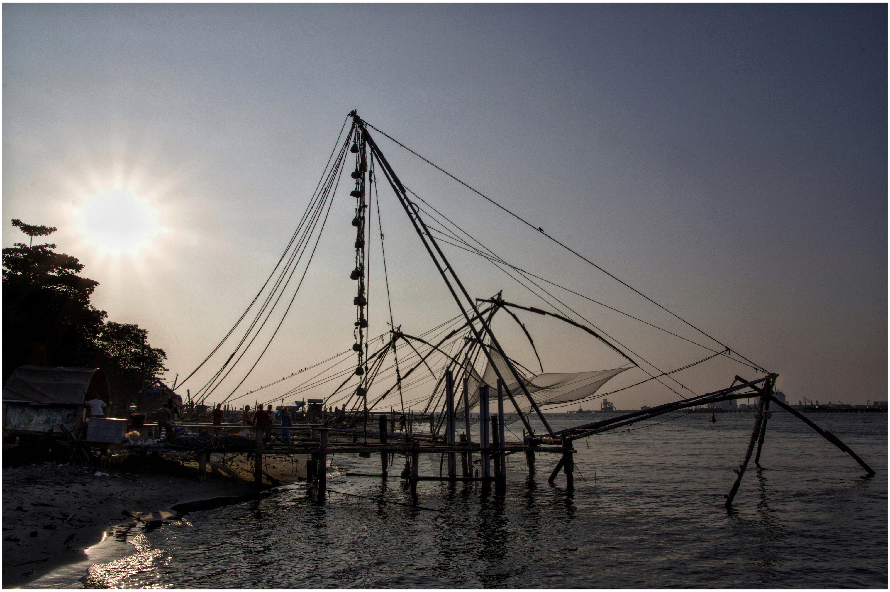 Chinese Fishing Nets, Cochin, India